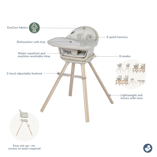 Maxi-Cosi Moa 8-in-1 High Chair for Babies and Toddlers - Image 3