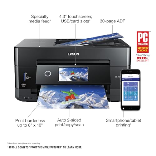 Epson Expression Premium XP-7100 Wireless Color Photo Printer - Image 2