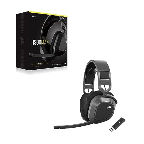 Corsair HS80 MAX Wireless Gaming Headset – Steel Gray - Image 9