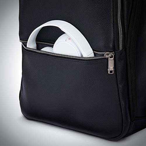 Samsonite Classic Leather Slim Backpack - Your Everyday Travel Essential - Image 4