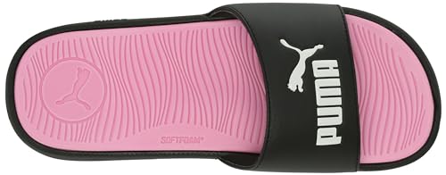 PUMA Women's Cool Cat 2.0 Slide Sandal, Black-White-Pink, Size 7 - Image 5