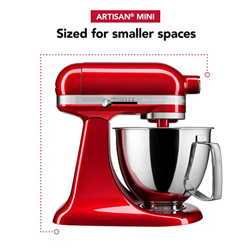 KitchenAid Artisan Mini Stand Mixer - Candy Apple Red - Image 7