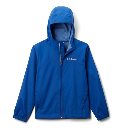 Columbia Youth Boys Glennaker Rain Jacket - Mountain Blue, Medium