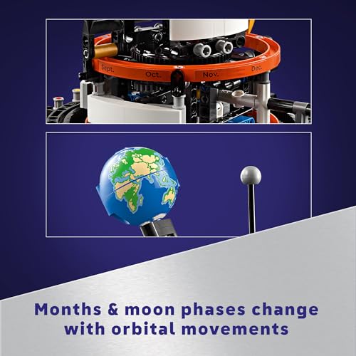 LEGO Technic Earth & Moon Orbit Space Building Set, 42179 - Image 5