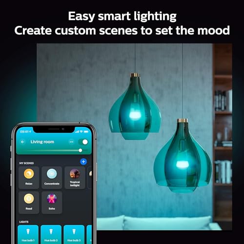 Philips Hue Smart 75W A19 LED Bulb - Color-Changing Ambiance - Image 5