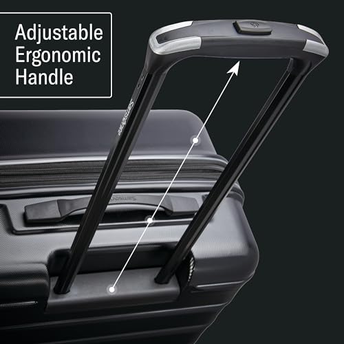 Samsonite Omni 2 Carry-On Hardside Luggage - Midnight Black - Image 4