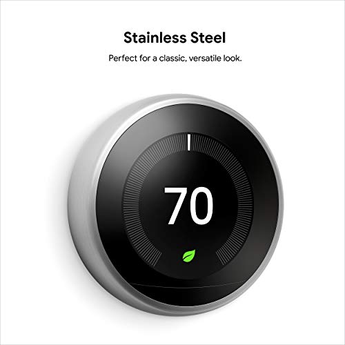Google Nest Learning Thermostat - 3rd Gen (Smart & Alexa-Compatible) - Image 3