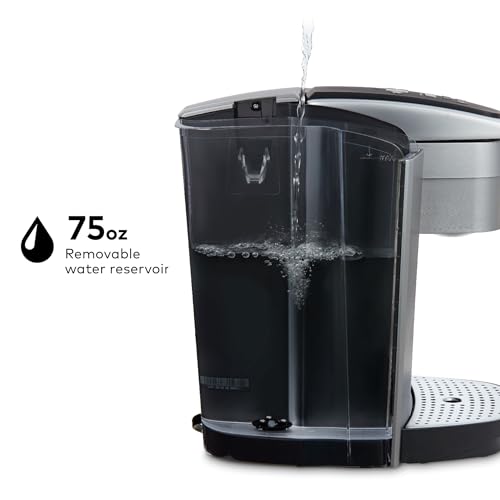 Keurig K-Elite Coffee Maker with Iced Coffee & Temp Controls, Brushed Silver - Image 9