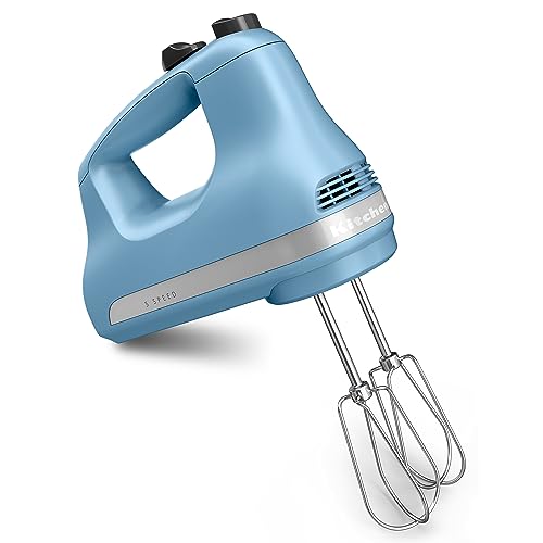 KitchenAid® 5-Speed Ultra Power™ Hand Mixer, Velvet Blue