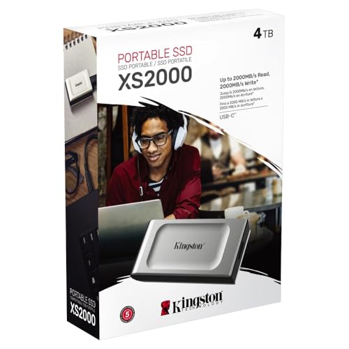 Kingston XS2000 4TB High Performance Portable SSD - Image 3
