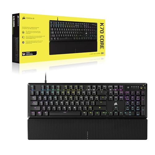 CORSAIR K70 CORE RGB Mechanical Wired Gaming Keyboard - Image 9