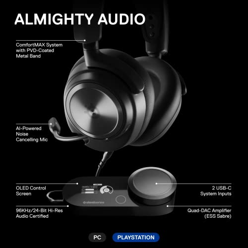 SteelSeries Arctis Nova Pro Multi-System Gaming Headset - Image 12