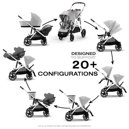 Cybex Gazelle S Modular Double Stroller with 20+ Configurations - Image 5