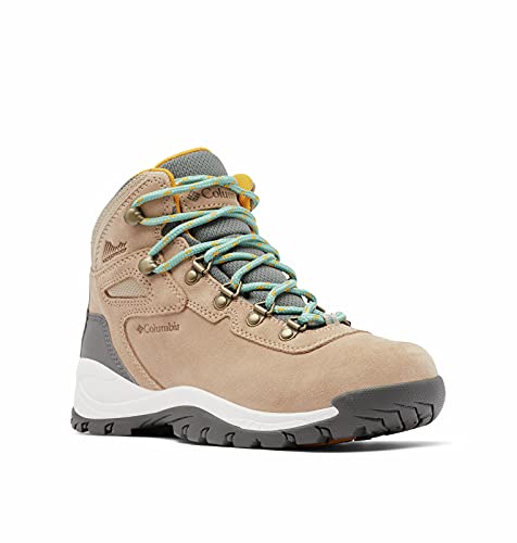 Columbia Women's Durable Waterproof Hiking Boots - Oxford Tan/Green - Image 7