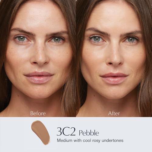Estée Lauder Double Wear Sheer Matte Foundation SPF 19 - 3C2 Pebble - Image 2
