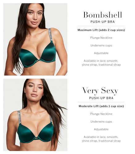 Victoria's Secret Bombshell Sexy Strap Push Up Bra - Beige - Image 5