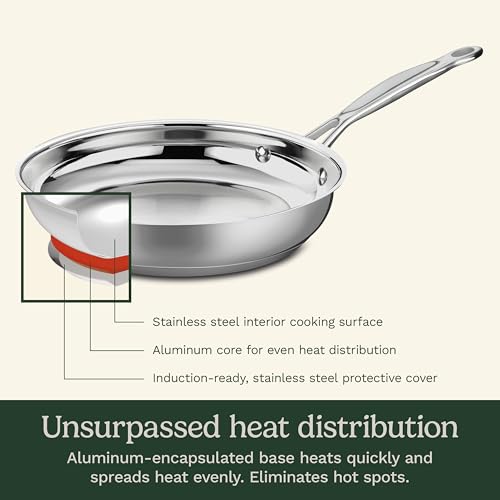 Cuisinart 10-Inch Stainless Steel Skillet - Chef's Classic Collection - Image 2