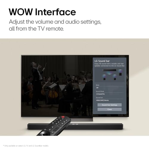 LG S40T Soundbar with Wireless Subwoofer & AI Sound Pro - Image 3