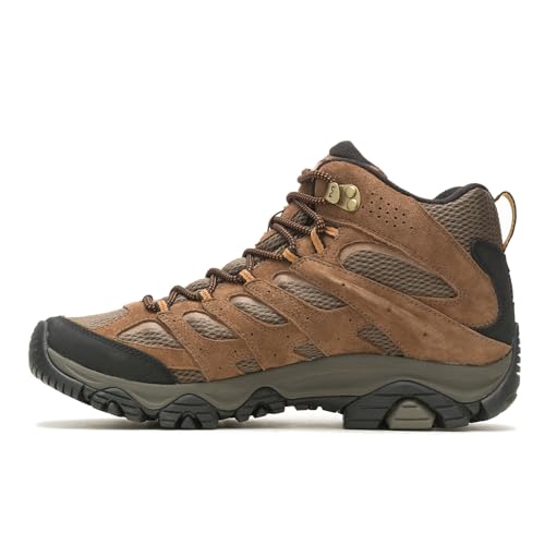 Merrell Men's Moab 3 Mid Waterproof Hiking Boot - Earth, Size 10.5 - Image 5