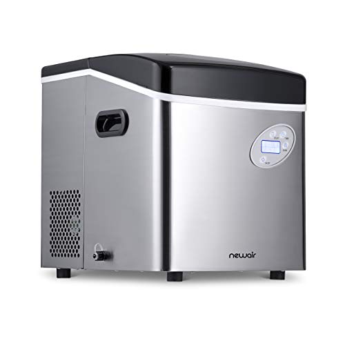 NewAir Portable Ice Maker - 50 lb., 3 Ice Sizes, Self-Cleaning