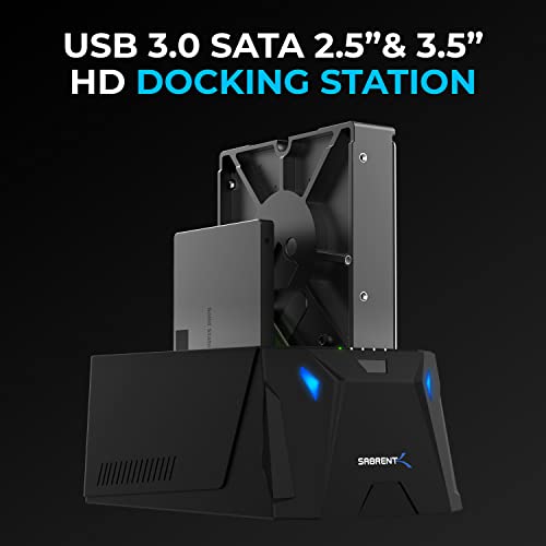 Sabrent USB 3.0 Dual Bay Hard Drive Docking Station - Image 4