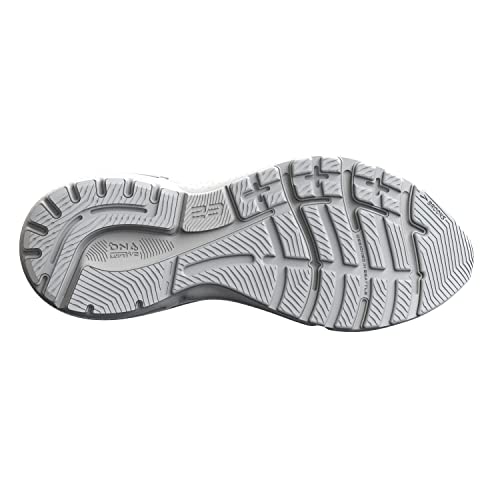 Brooks Women’s Adrenaline GTS 23 Running Shoe - White/Oyster/Silver - Image 6