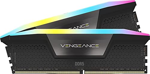 CORSAIR VENGEANCE RGB DDR5 RAM 32GB 6000MHz