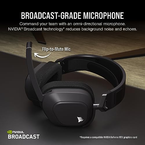 Corsair HS80 MAX Wireless Gaming Headset – Steel Gray - Image 6