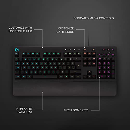 Logitech G213 Prodigy RGB Gaming Keyboard - Image 6