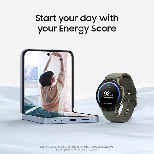 Samsung Galaxy Watch 7: AI-Powered Fitness and Wellness Smartwatch (40mm, Cream) - Image 4