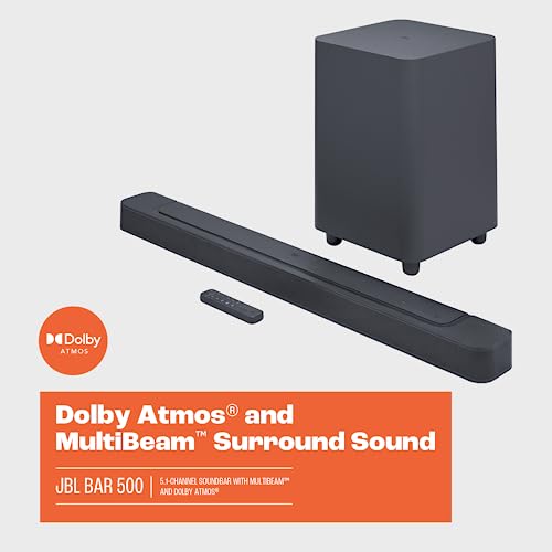JBL Bar 500: 5.1-Channel Soundbar with Dolby Atmos and MultiBeam™ - Image 6