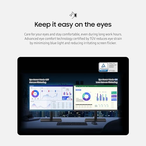 Samsung 27-Inch S43GC Series Business Monitor (100Hz, IPS, AMD FreeSync) - Image 5