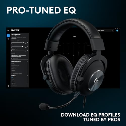 Logitech G Pro X SE Wired Gaming Headset - Ultimate Gaming Audio - Image 7