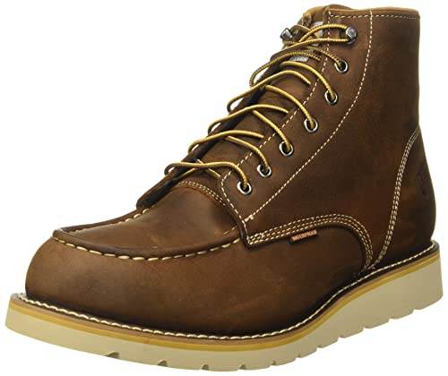 Carhartt Men's Waterproof Moc Toe Work Boot - Brown