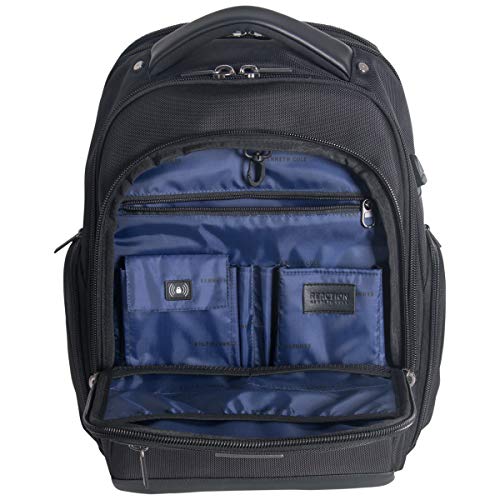 Kenneth Cole ProTec 17" Laptop Travel Bag - Black - Image 8