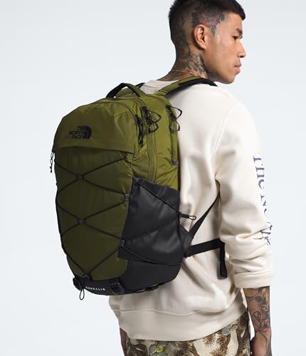 North Face Borealis Commuter Laptop Backpack in Forest Olive/TNF Black - Image 6
