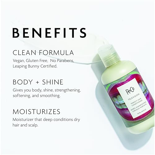 R+Co Television Perfect Hair Conditioner - Shine, Strength, and Vegan Formula - Image 2