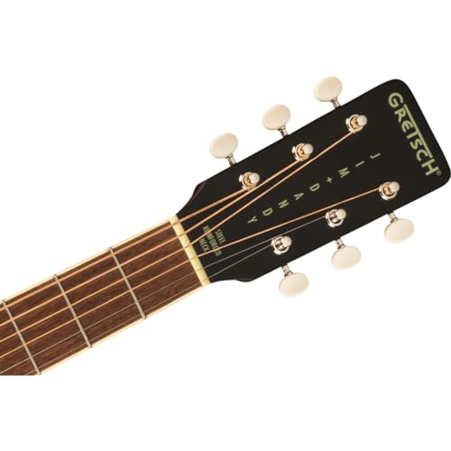 Gretsch Jim Dandy Dreadnought Acoustic Guitar - Rex Burst - Image 6
