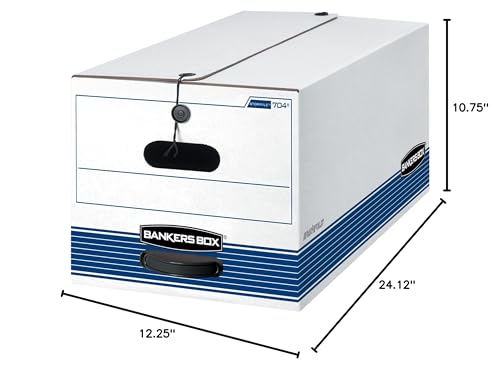 Bankers Box Medium-Duty Storage Boxes with FastFold (Case of 12) - Image 9
