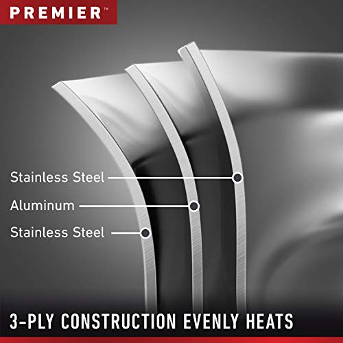 Calphalon Premier Stainless Steel 6-Quart Stock Pot - Image 2