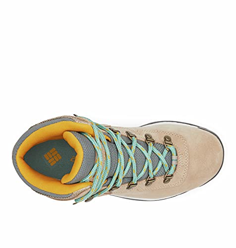 Columbia Women's Durable Waterproof Hiking Boots - Oxford Tan/Green - Image 14