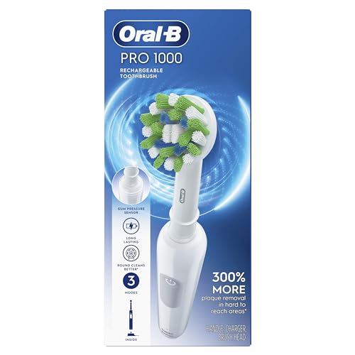 Oral-B Pro 1000 Electric Toothbrush - White - Image 7