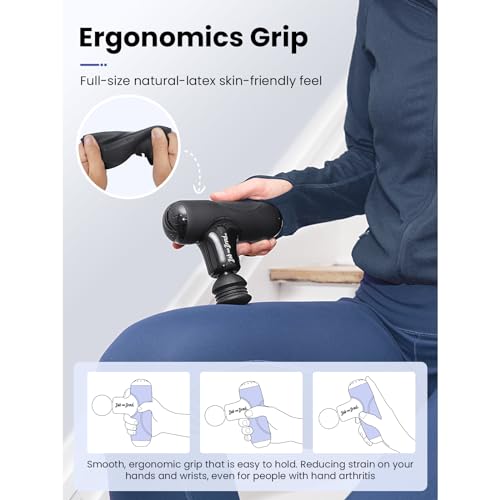 BOB AND BRAD Q2 Mini Massage Gun - Compact Deep Tissue Muscle Massager - Image 8
