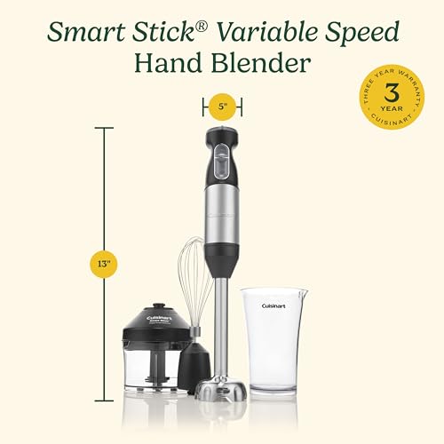 Cuisinart CSB-179 Smart Stick Hand Blender, Stainless Steel - Image 5