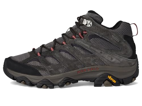 Merrell Men's Moab 3 Mid Waterproof Hiking Boot, Beluga, 11 - Image 4