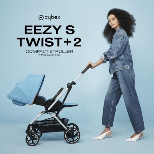 CYBEX Eezy S Twist Baby Stroller with 360° Rotating Seat - Image 2