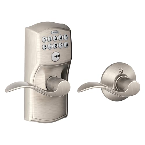 Schlage Camelot Keypad Lock with Auto-Lock & Keyless Entry