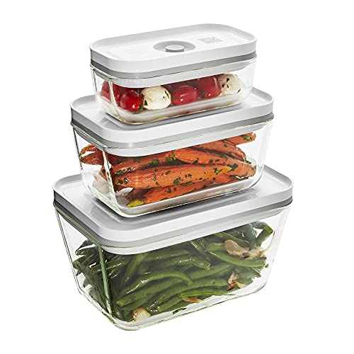 ZWILLING Fresh & Save 3-pc Glass Food Storage Containers