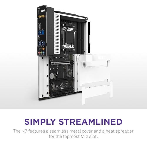 NZXT N7 B650E ATX Gaming Motherboard with Wi-Fi 6E - Image 4