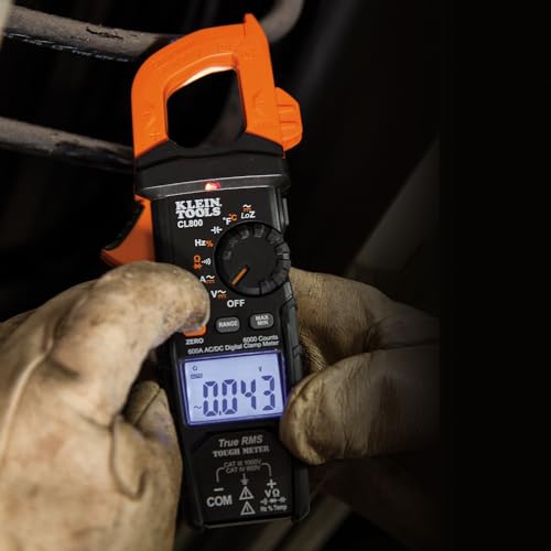Klein Tools CL800 Digital Clamp Meter – Versatile and Durable Testing Tool - Image 5